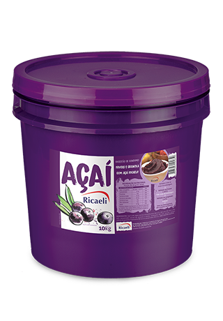 Açaí Tradicional com Guaraná 10,0kg