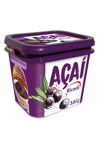 Açaí Tradicional com Guaraná 3,6kg