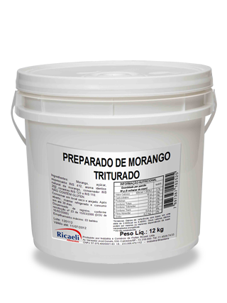 Preparado de Morango Triturado