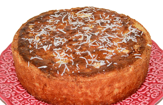 Torta de Abacaxi com Coco